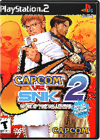 Capcom vs SNK 2 Playstation 2 US box art
